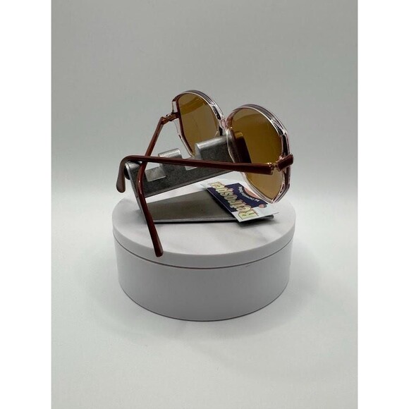 NEW Vintage Sunglasses Grandma Style Speckled Plastic Frame #869 Made In Austria main image 4